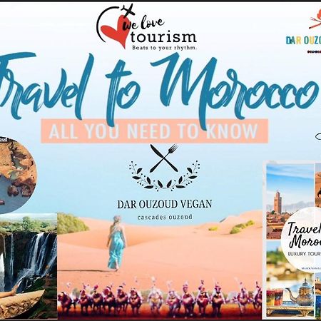 Dar Ouzoud Vegan Hotel Ngoại thất bức ảnh
