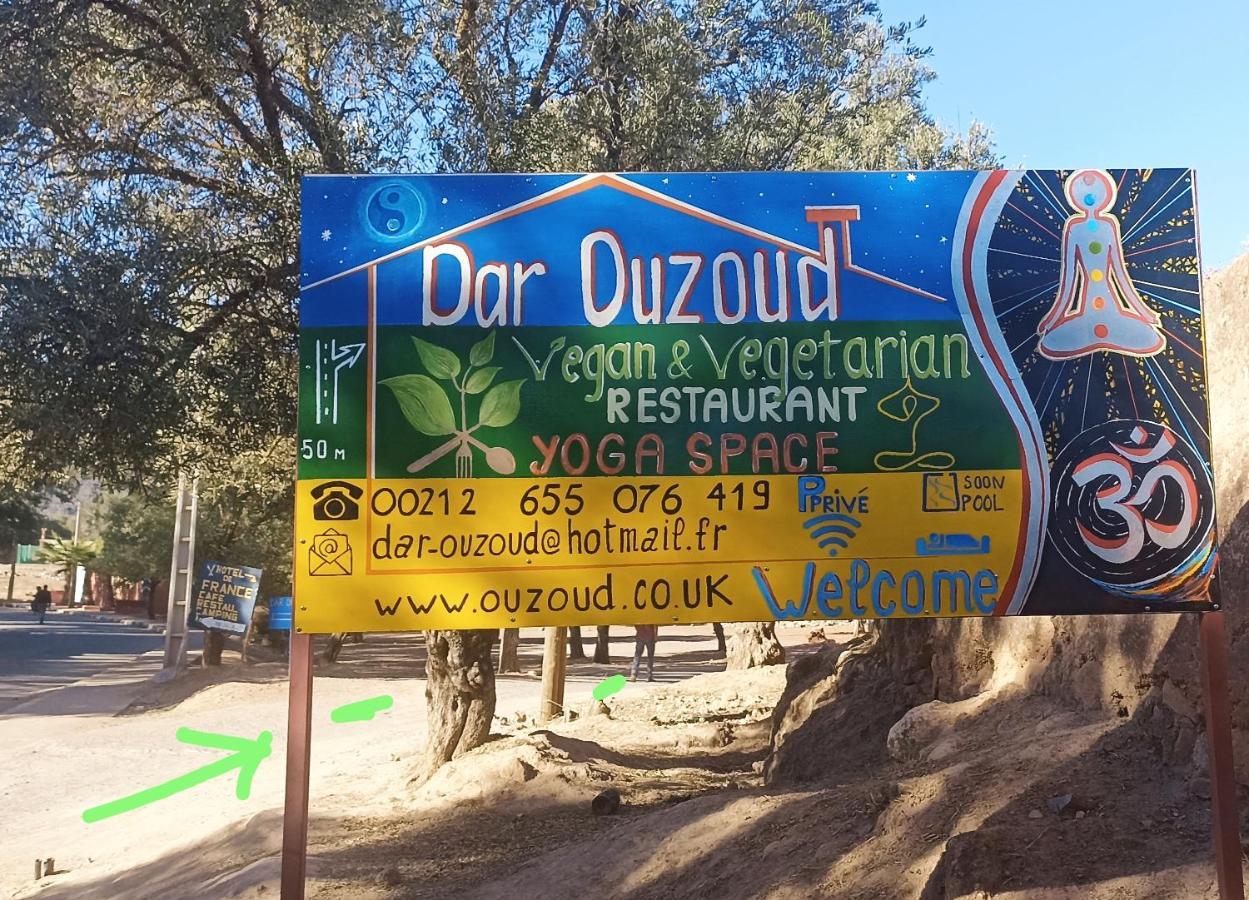 Dar Ouzoud Vegan Hotel Ngoại thất bức ảnh