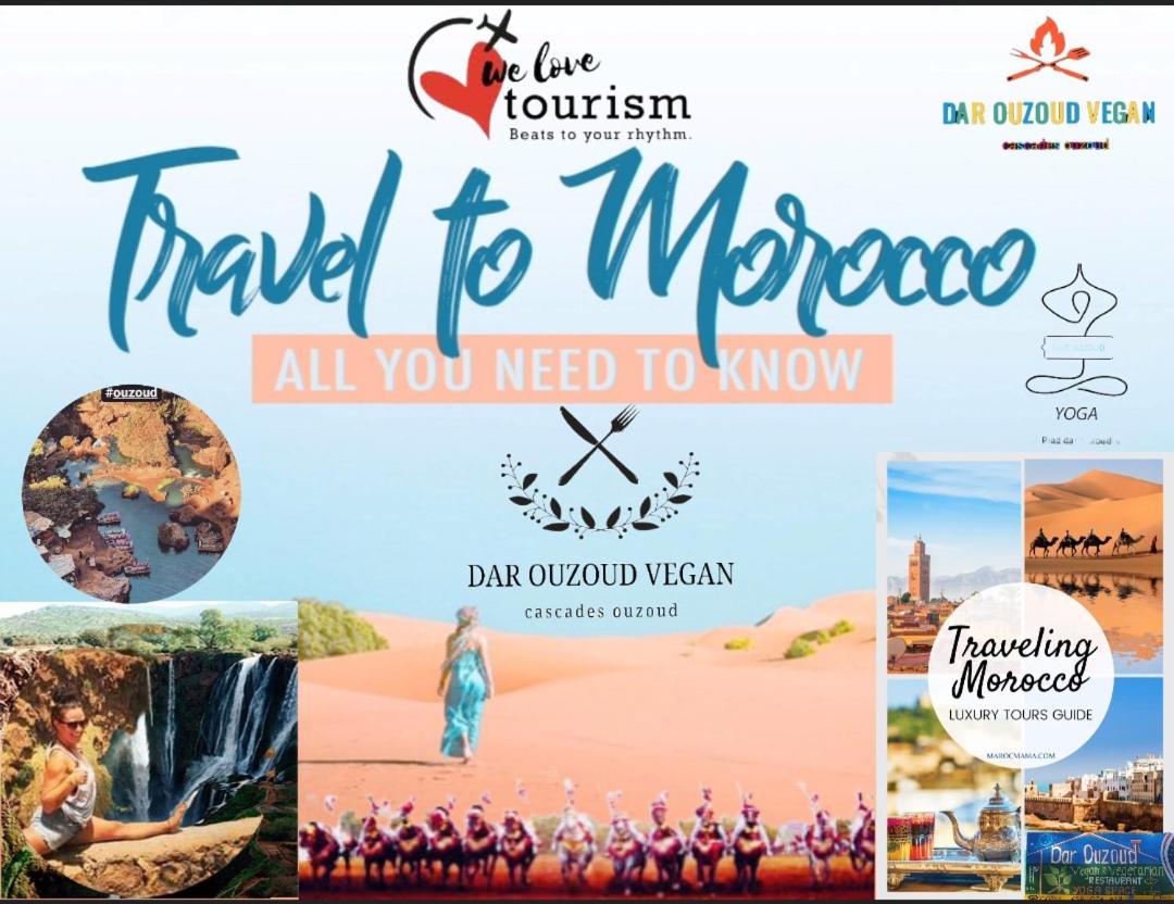 Dar Ouzoud Vegan Hotel Ngoại thất bức ảnh